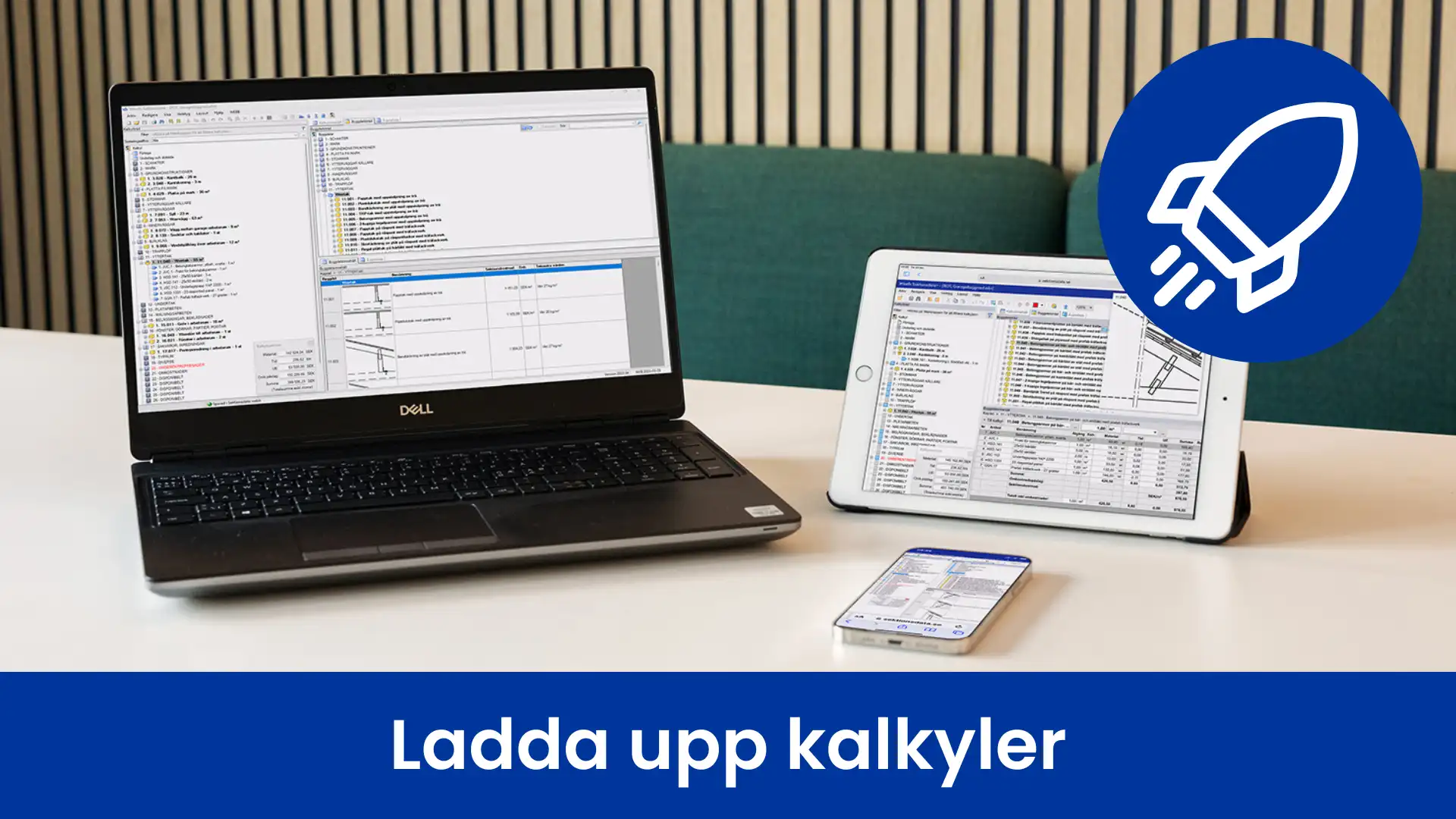 Utbildningsfilm: Ladda upp kalkyler i Wikells Sektionsdata.